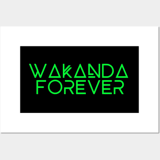wakanda forever song Posters and Art